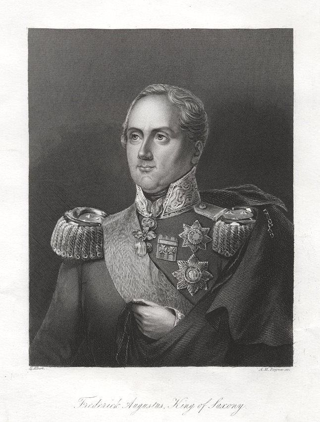 Germany, Frederick Augustus, King of Saxony, 1845