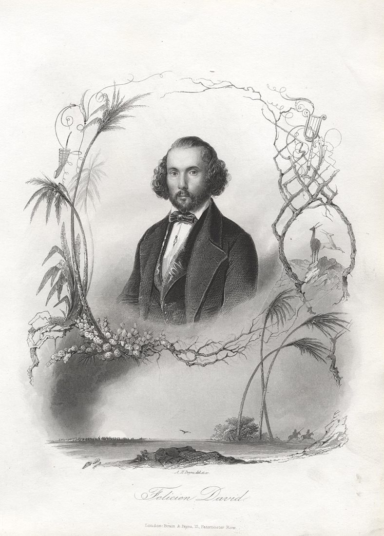 Flicien-Csar David portrait, 1845