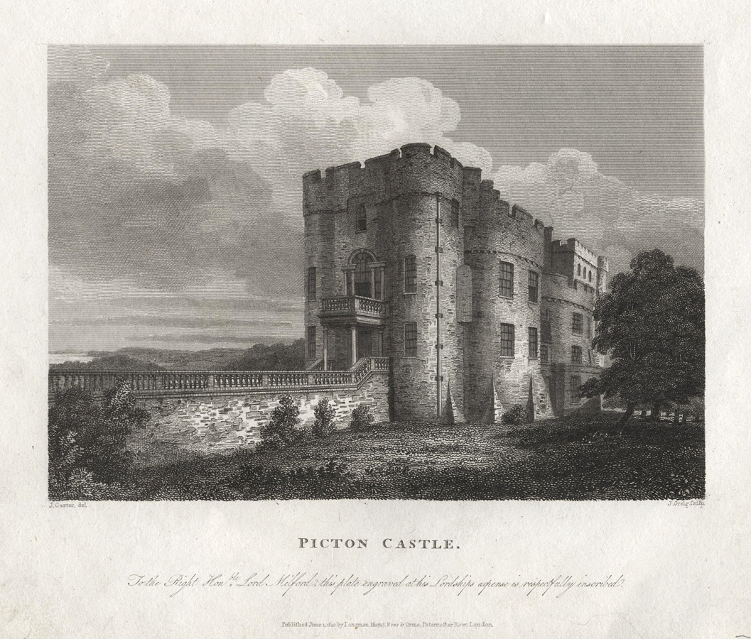 Pembrokeshire, Picton Castle, 1811