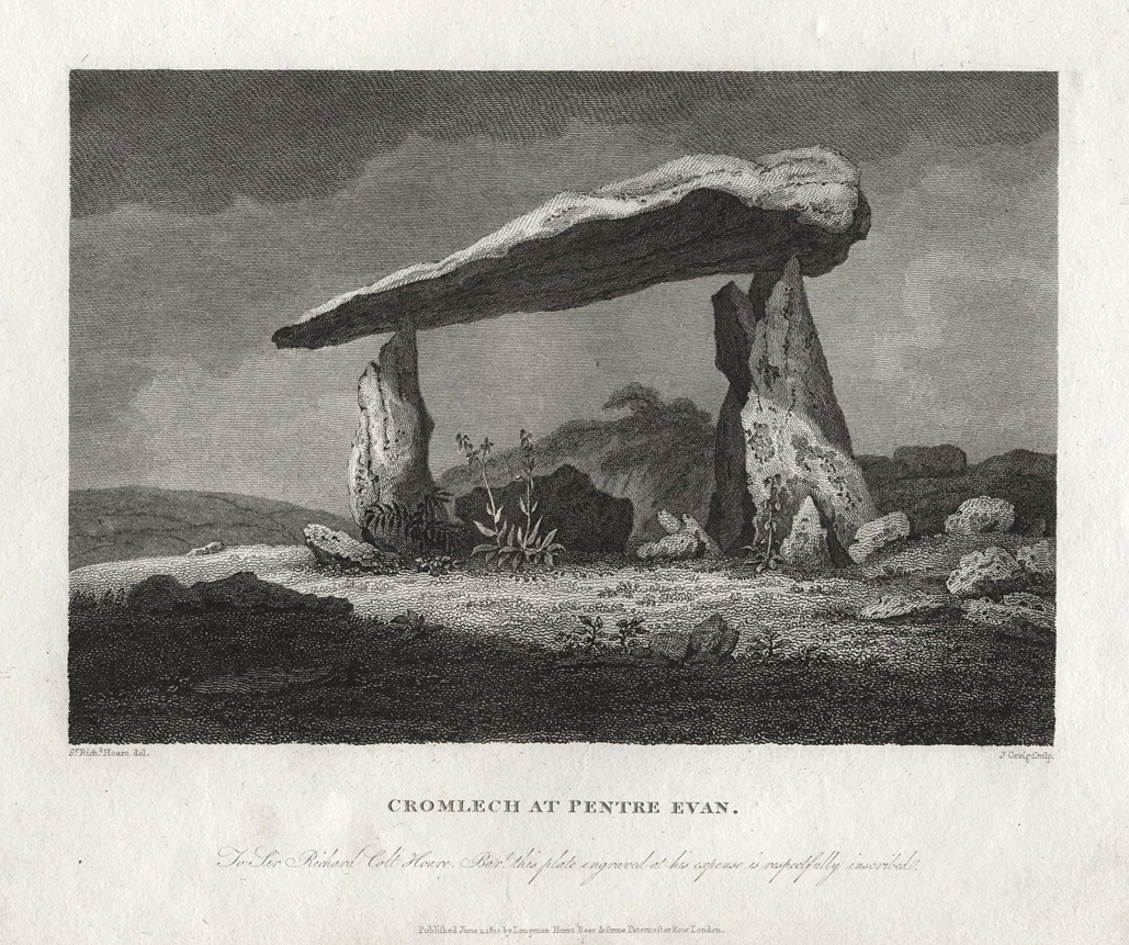Pembrokeshire, Cromlech at Pentre Ifan, 1811