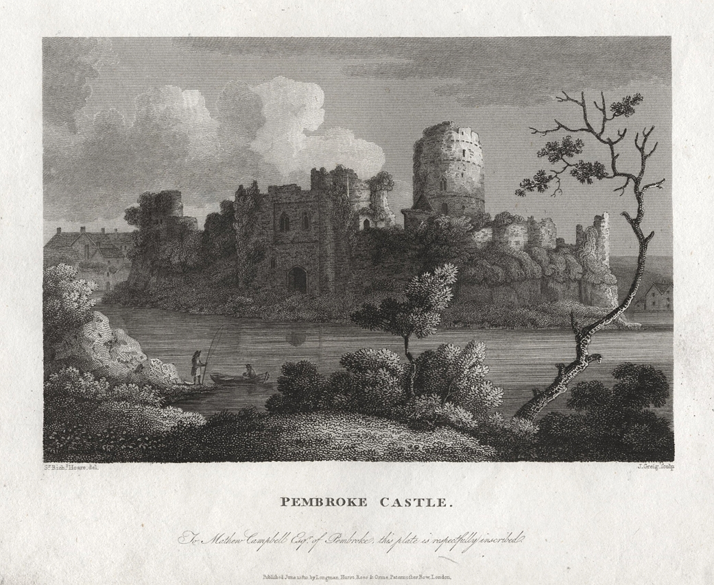 Pembrokeshire, Pembroke Castle, 1811