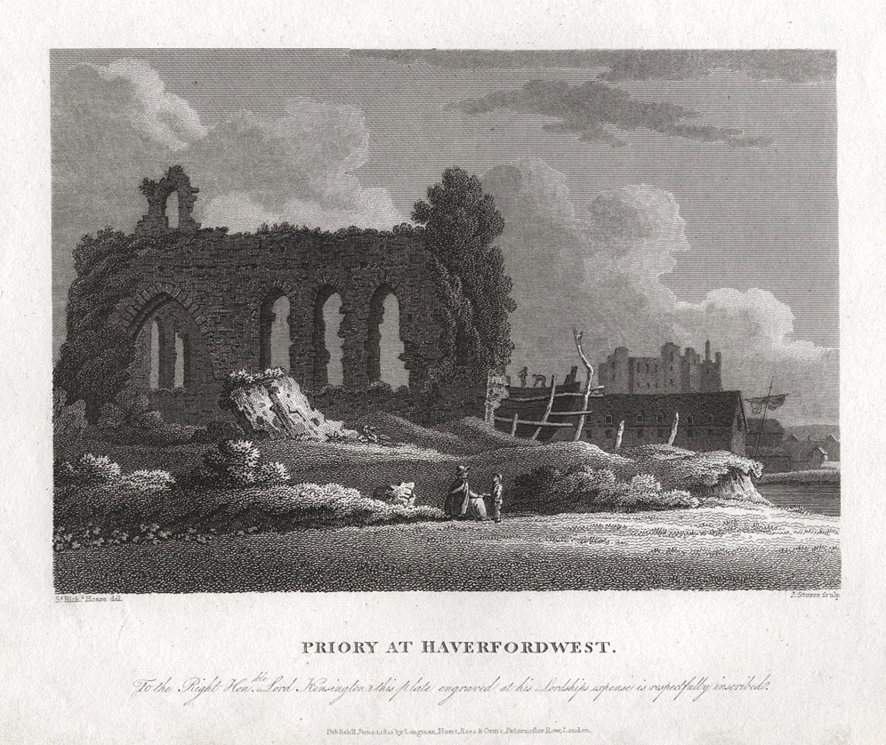 Pembrokeshire, Priory at Haverfordwest, 1811