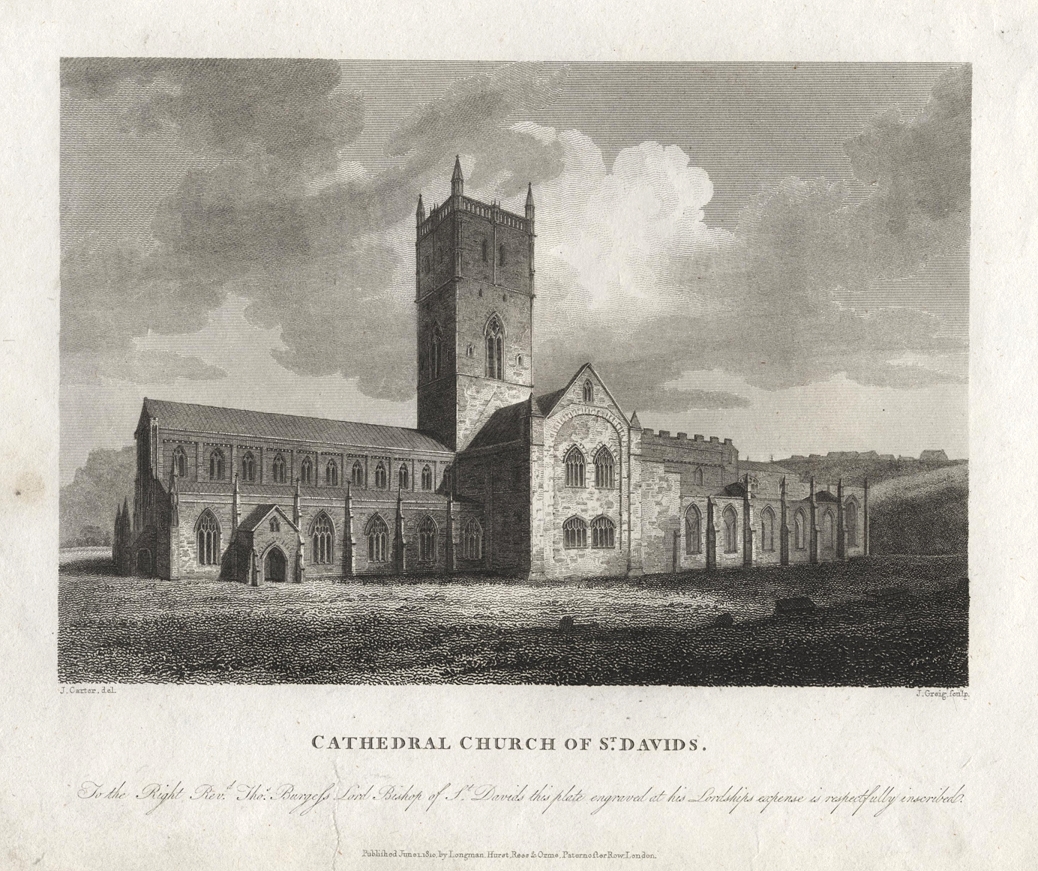 Pembrokeshire, St. David's Cathedral, 1811