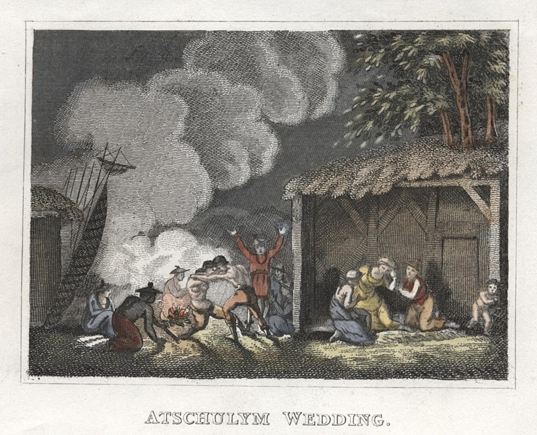 Russia, Tartary, an Atschulym Wedding, 1841