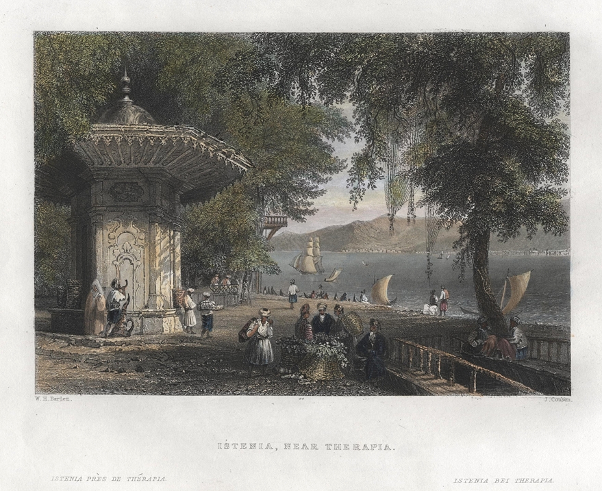 Turkey, Istanbul, Istenia, near Therapia, 1840
