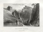 Somerset, Cheddar Cliffs, 1845