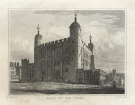 London, Keep of the Tower of London, 1845