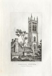 Cornwall, Probus Tower, 1845