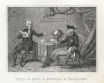 Frederick II of Prussia & Voltaire, 1841