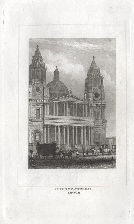 London, St Paul's Cathedral, 1845