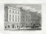 London, Holborn Bars, Holborn Hill, 1845