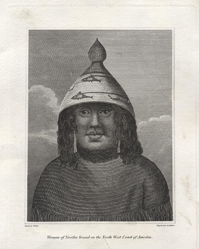 Alaska, a Woman of Nootka Sound, 1810
