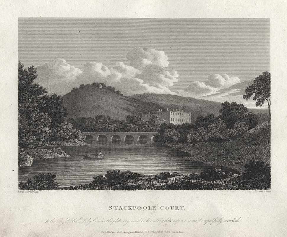 Pembrokeshire, Stackpole Court, 1811