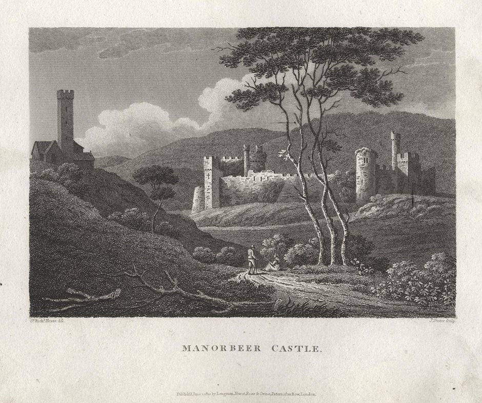 Pembrokeshire, Manorbier Castle, 1811