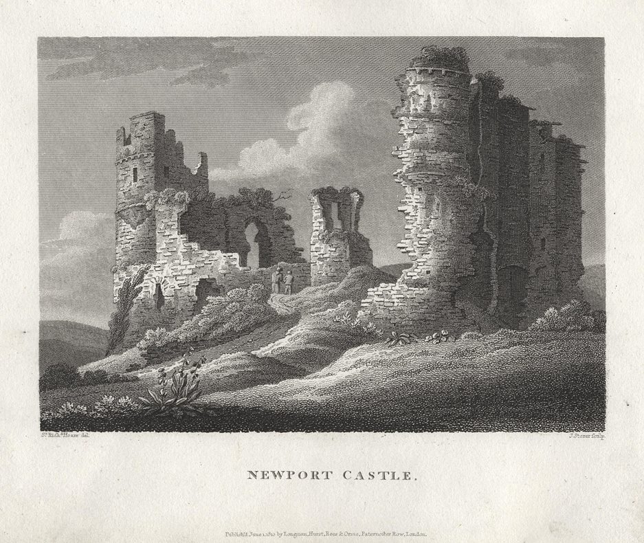 Pembrokeshire, Newport Castle, 1811