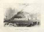 Cornwall, St Michael's Mount, 1845