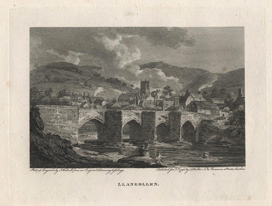 Wales, Llangollen, 1796