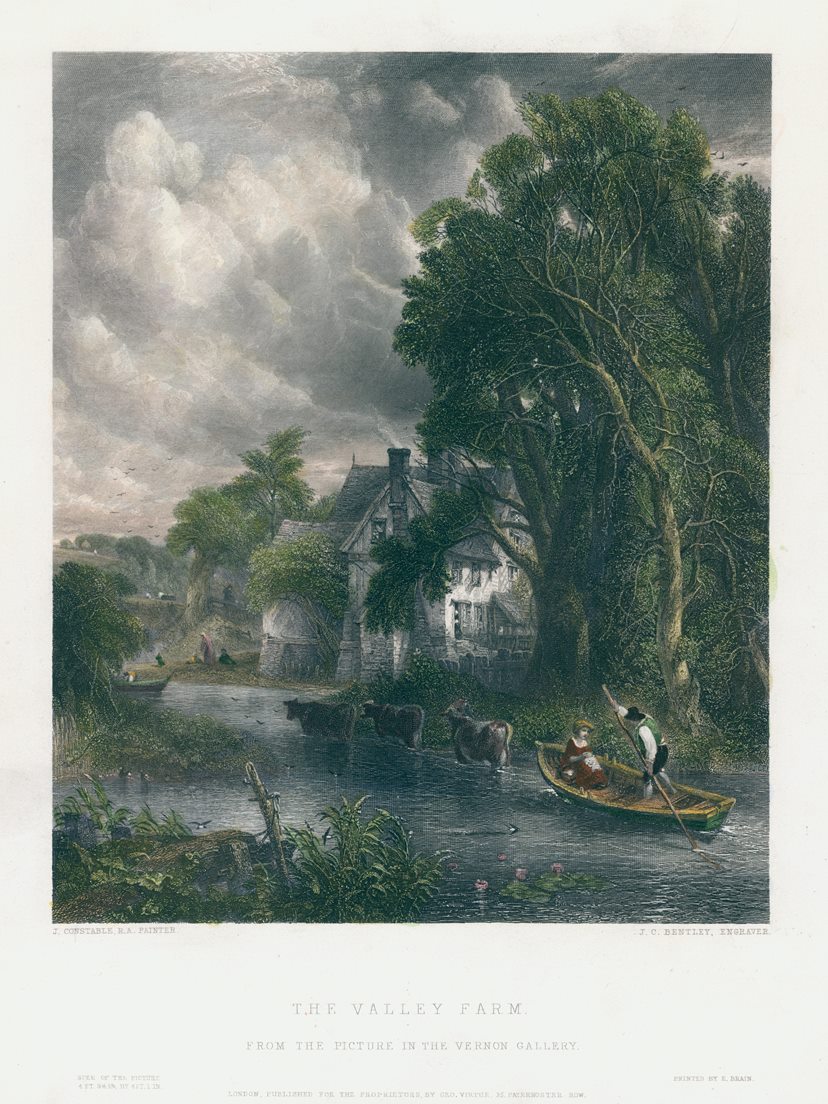 The Valley Farm, after Constable, 1849