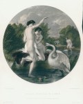 Bathers Surprised by a Swan, after Etty, 1849