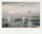 Venice, The Dogana, after Turner, 1849