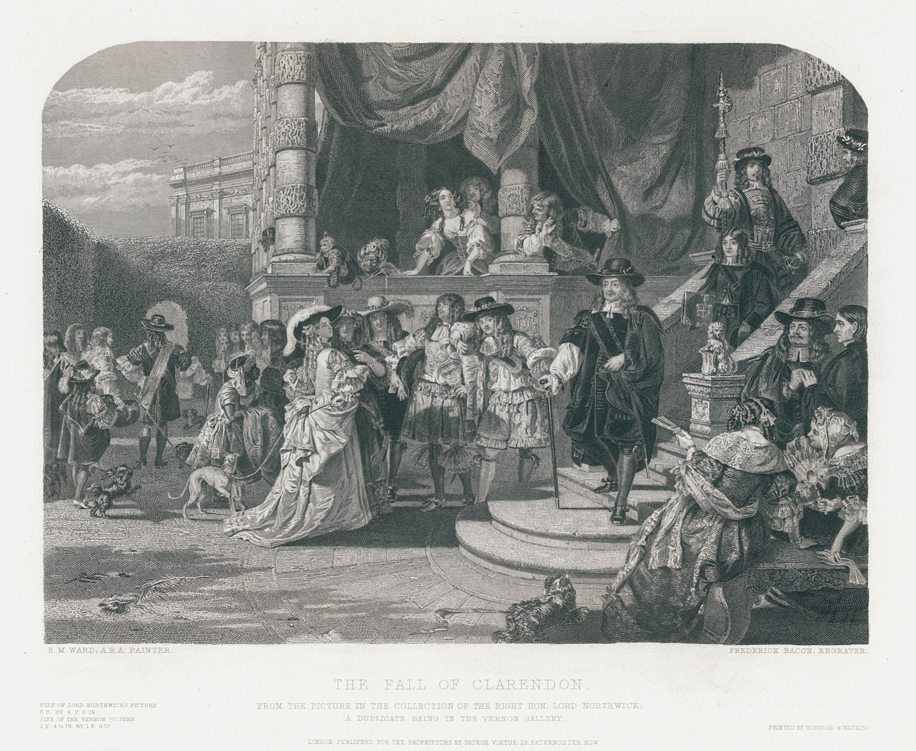 The Fall of Clarendon (in 1667), 1849