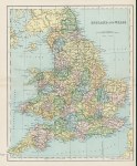 England & Wales map, 1896