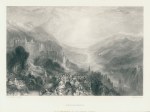 Germany, Heidelberg, after Turner, 1859