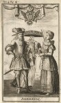 German costume, 1717