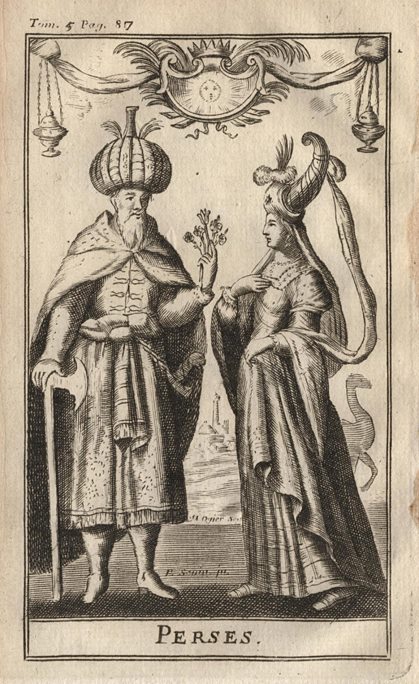 Persian (Iran) costume, 1717