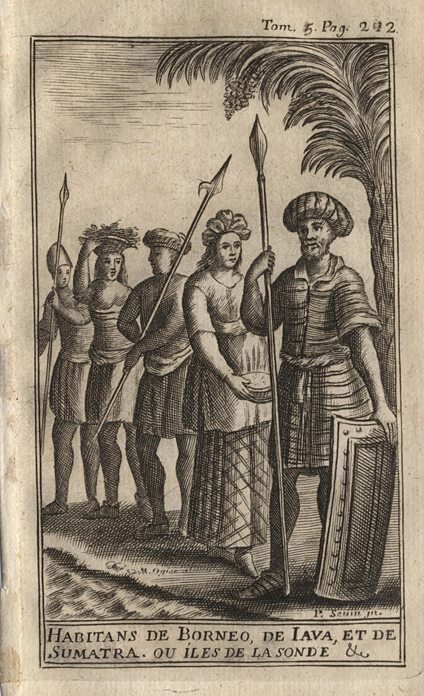 East Indian (Borneo, Java, Sumatra etc.) costume, 1717