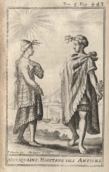 Mexican & Antilles costumes, 1717