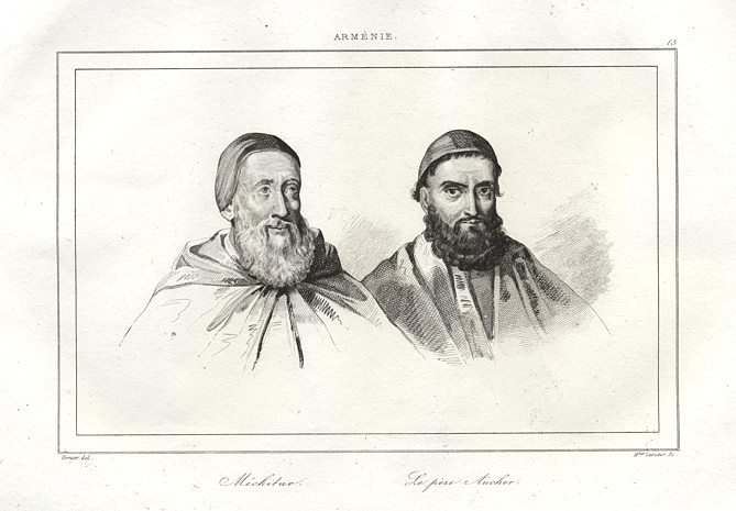 Armenia, Mechitar and Le Pere Aucher, 1838