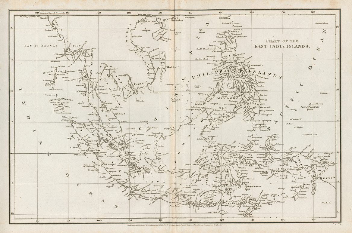 East Indies map, 1808