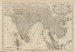 India & south east Asia map, 1760