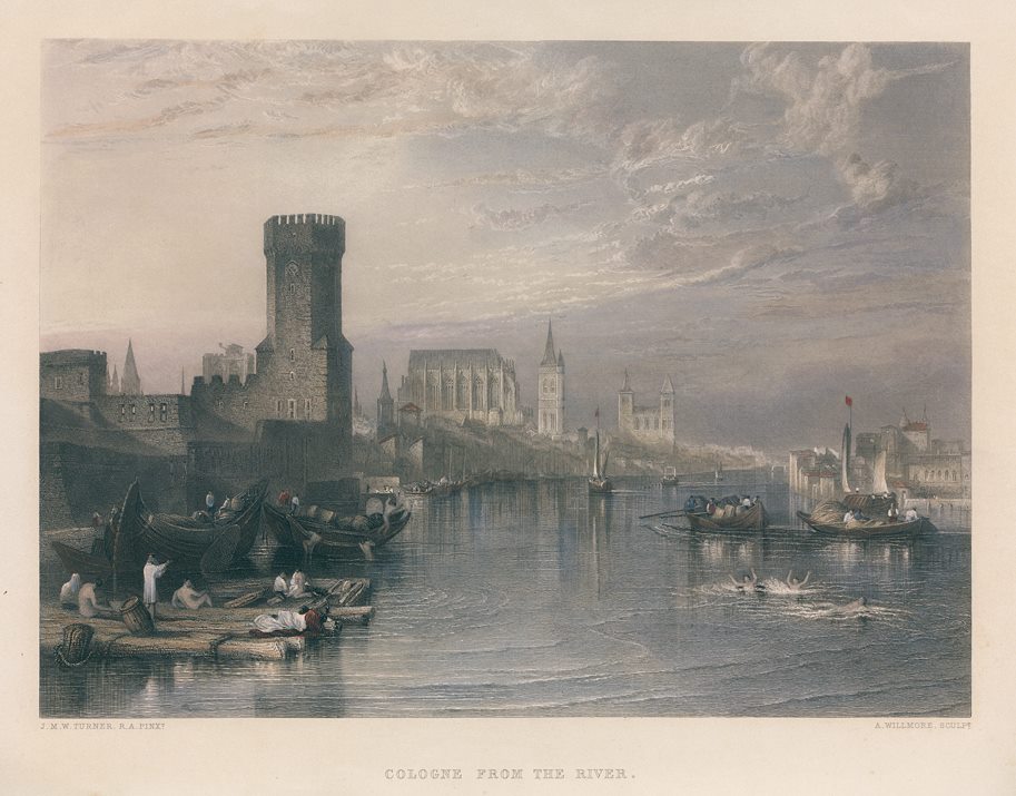 Germany, Cologne, after Turner, 1864