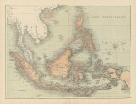 East India Islands map, c1858