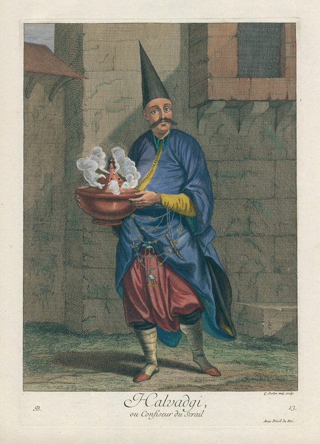 Turkey (Ottoman interest), Halvadgi ou Confiseur du Serail, 1714