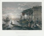 Constantinople and the Golden Horn, after J Jacobs, 1856
