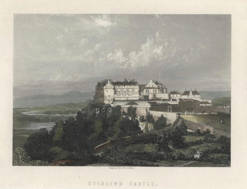 Scotland, Stirling Castle, 1870