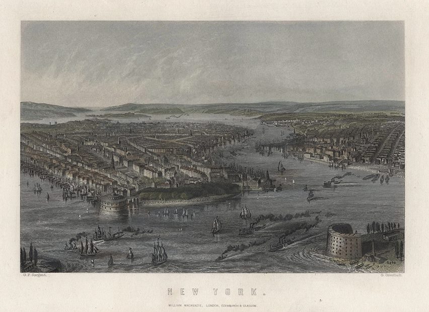 USA, New York, 1870