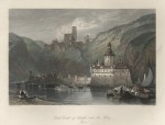 Germany, Caub, Castle of Gutenfels, and the Pfalz, 1841