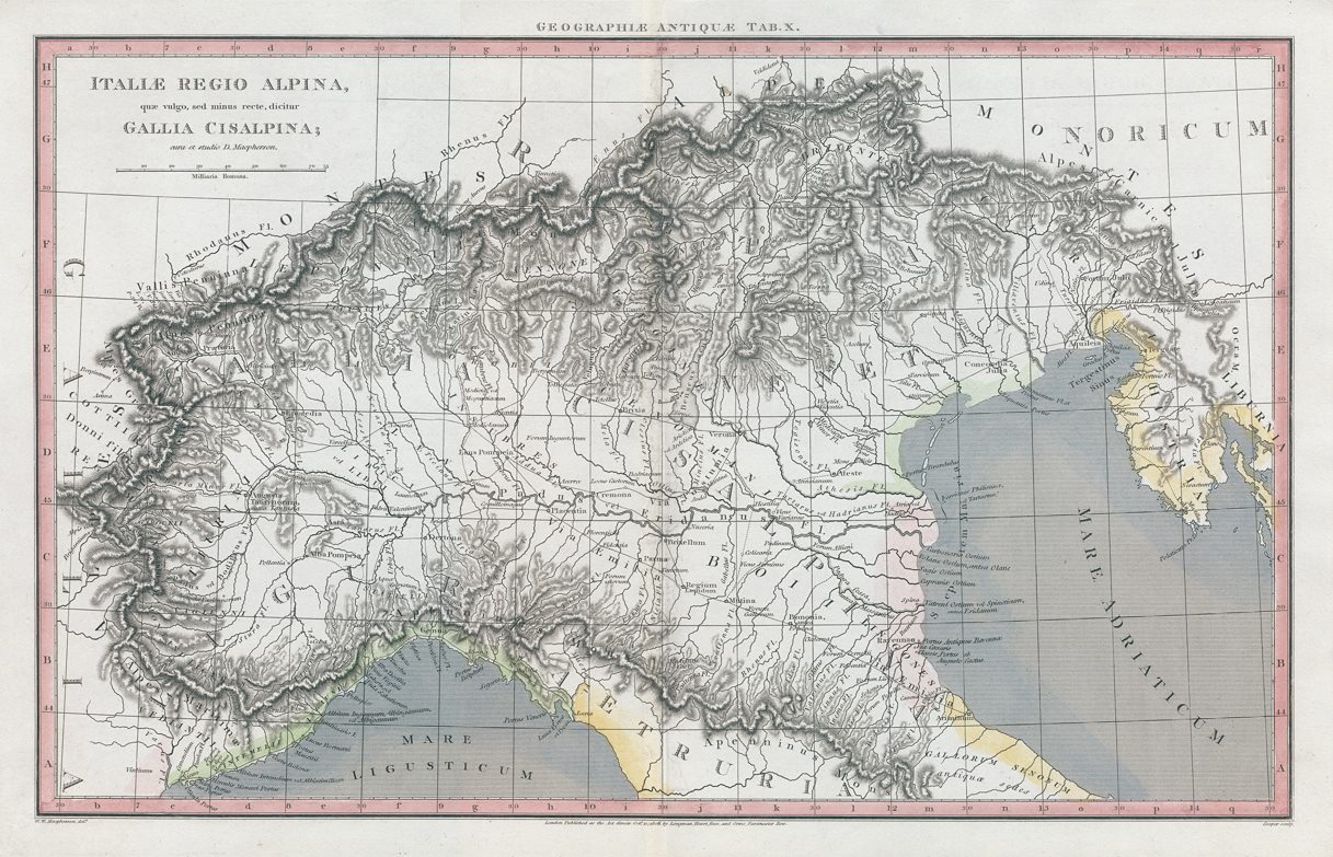 Roman North Italy, 1820