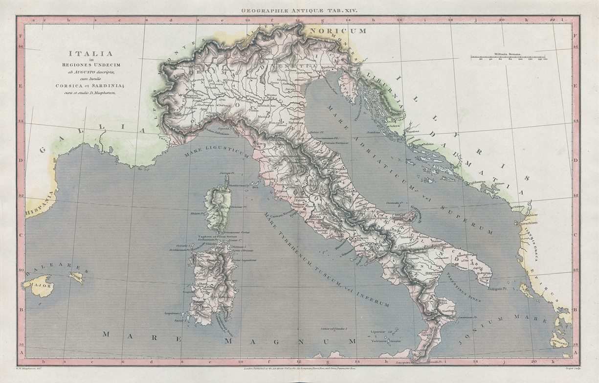 Roman Italy (Italia), 1820