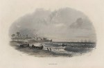 India, Madras view, 1845