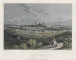 India, Delhi view, 1880