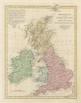 British Isles map, 1807