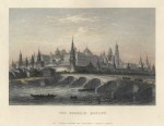 Russia, Moscow, the Kremlin, c1855