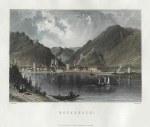 Germany, Bacharach view, 1872