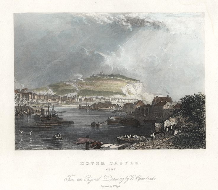 Kent, Dover Castle, 1837