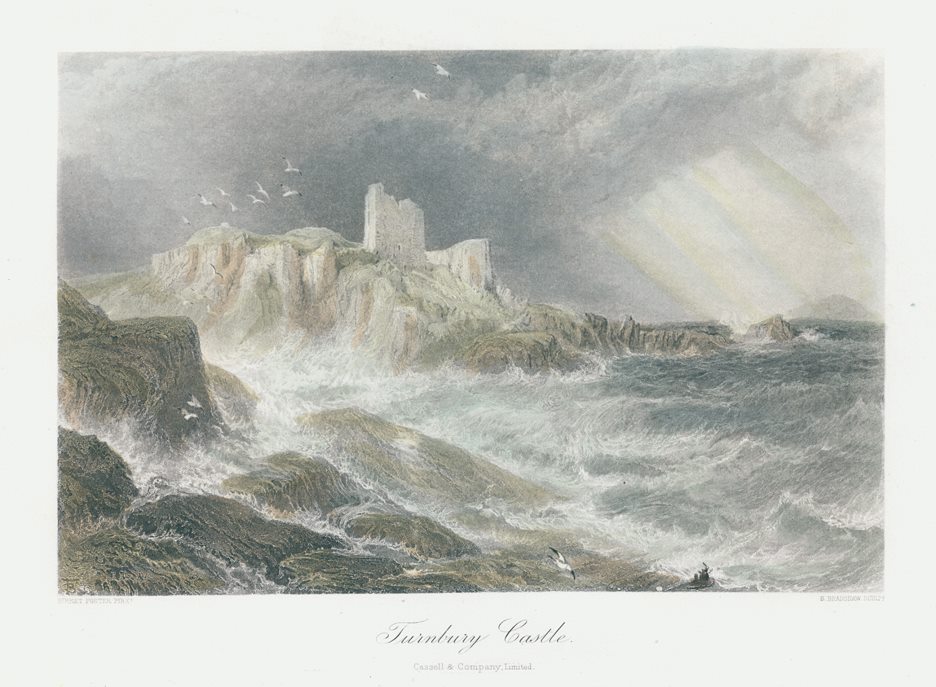 Scotland, Turnberry Castle, 1875